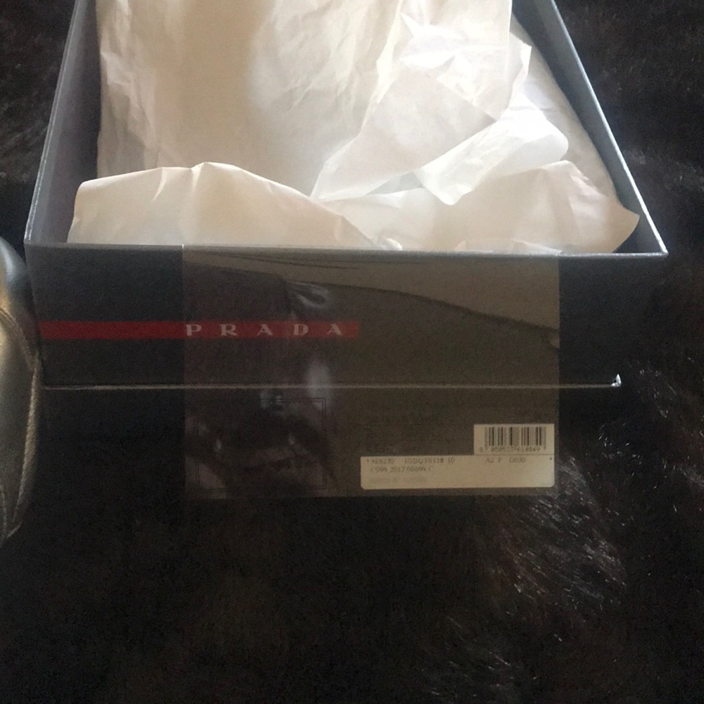 Prada Silver Sneakers - Picture 3 of 6